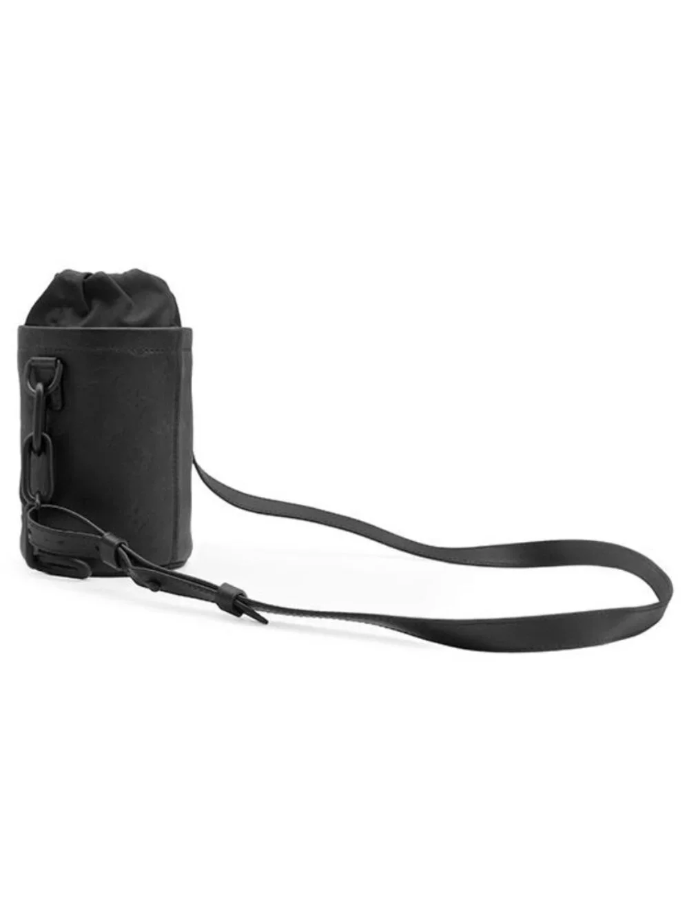 Louis Vuitton Shoulder Bag Chalk Nano Leather Monogram Shadow Noir Matte Black